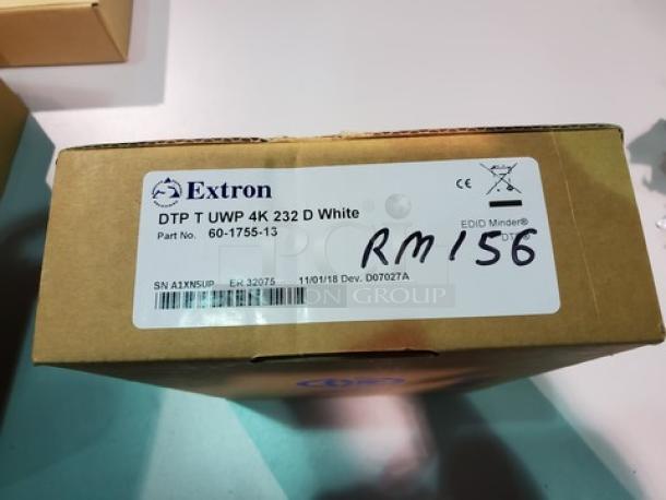 Extron DTP T UWP 4K 232 D	HDMI, VGA Decorator Tx, White – 230 feet (70 m)	Part Number: 60-1755-13 - Image 3 of 5