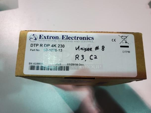 Extron DTP R DP 4K 230 DTP Receiver for DisplayPort - Image 3 of 4