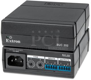 Extron BUC 202 Two Channel Audio BUC - Balanced and Unbalanced Converter