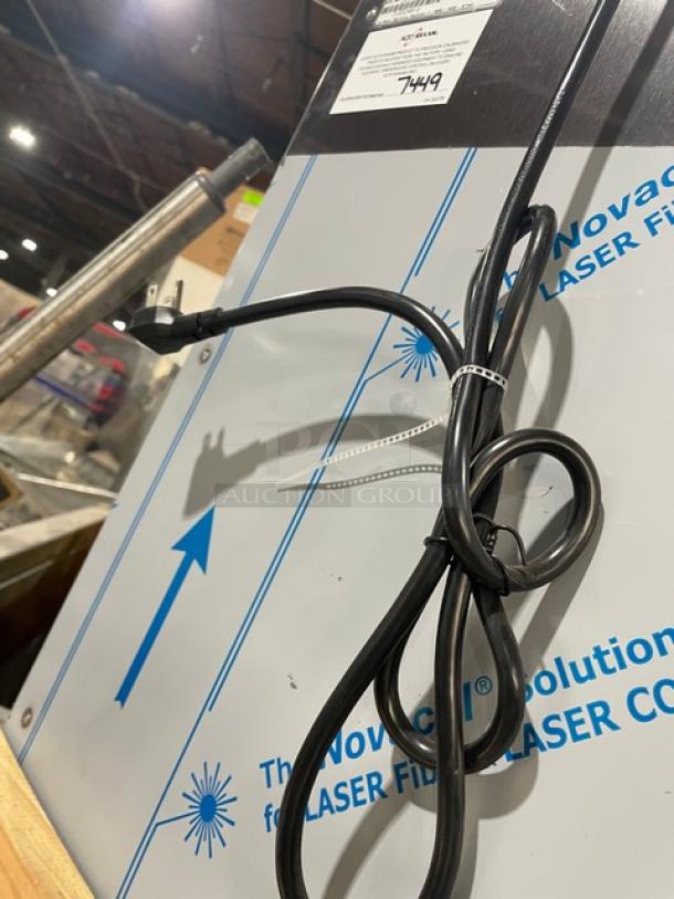 New! Alto-Shaam! Late Model 2022! Halo Heat Series Commercial Stainless Steel 6 Pan Mobile Holding Cabinet! With Built In Pan Holding Racks & Wire Racks! Model: 500-S SN: 3185240-6! 120V 1 Phase! - Image 8 of 8