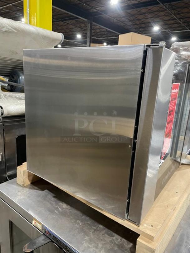 New In The Box! Scratch-N-Dent! Moffat Turbofan Series Commercial Stainless Steel Electric Powered Countertop Mini Convection Oven! Model: E31D4! 208V 1 Phase! With Legs! - Image 3 of 12