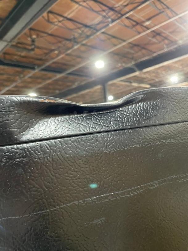 Minus Forty Commercial Black Double Glass Door Reach In Merchandiser Freezer! With Poly Coated Wire Racks! With LED Lighting! Model: 44-UDGF-X1-SD SN: 145883! 115/208-230V! - Image 5 of 9