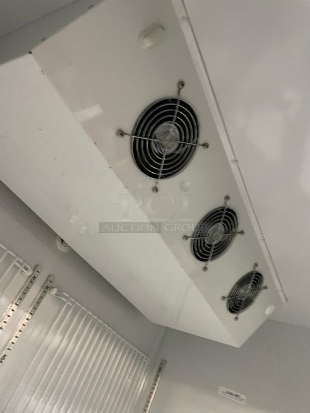 Minus Forty Commercial Black Double Glass Door Reach In Merchandiser Freezer! With Poly Coated Wire Racks! With LED Lighting! Model: 44-UDGF-X1-SD SN: 145883! 115/208-230V! - Image 7 of 9