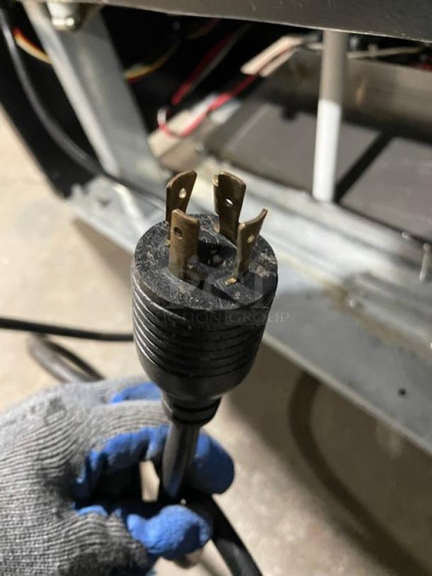 Minus Forty Commercial Black Double Glass Door Reach In Merchandiser Freezer! With Poly Coated Wire Racks! With LED Lighting! Model: 44-UDGF-X1-SD SN: 145883! 115/208-230V! - Image 9 of 9