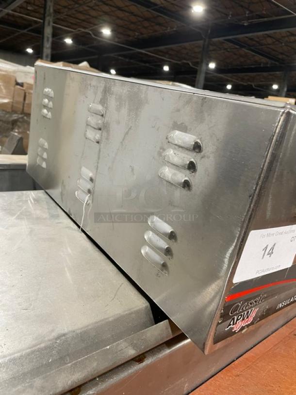 APW Wyott X-Pert Series Commercial Stainless Steel Electric Powered Countertop Insulated Food Warmer! Model: W-3Vi SN: 8139422021414! 120V 1 Phase! - Image 2 of 8