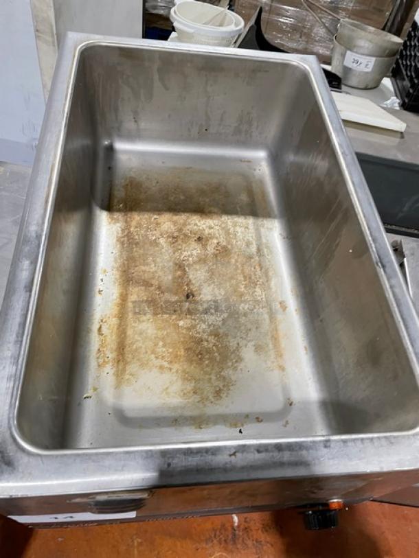 APW Wyott X-Pert Series Commercial Stainless Steel Electric Powered Countertop Insulated Food Warmer! Model: W-3Vi SN: 8139422021414! 120V 1 Phase! - Image 4 of 8