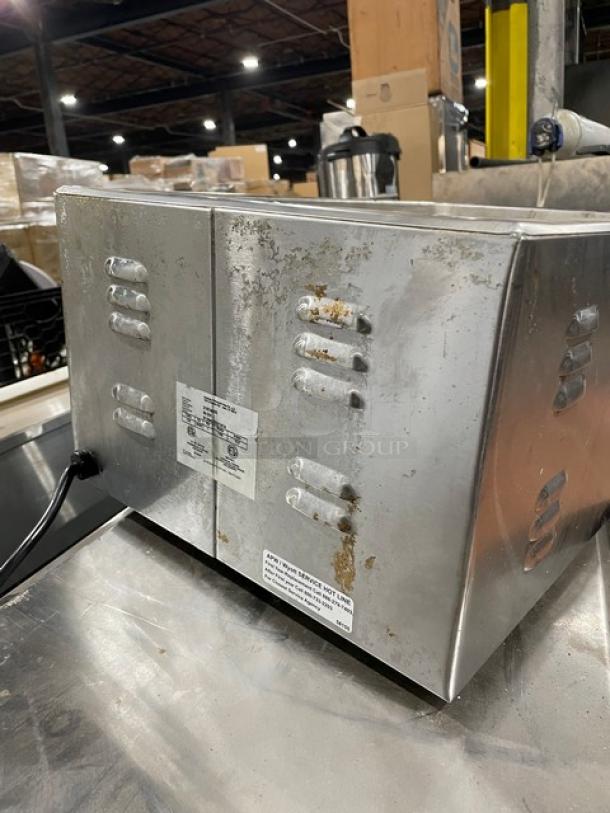 APW Wyott X-Pert Series Commercial Stainless Steel Electric Powered Countertop Insulated Food Warmer! Model: W-3Vi SN: 8139422021414! 120V 1 Phase! - Image 5 of 8