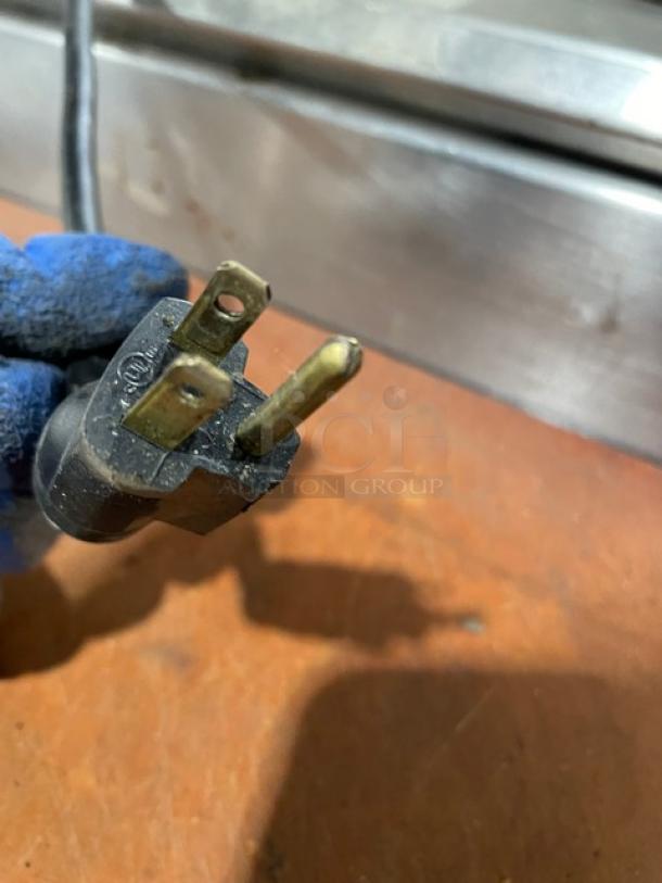 APW Wyott X-Pert Series Commercial Stainless Steel Electric Powered Countertop Insulated Food Warmer! Model: W-3Vi SN: 8139422021414! 120V 1 Phase! - Image 8 of 8