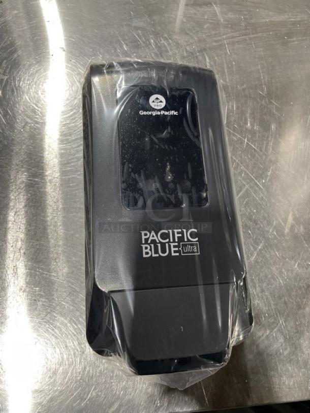 New! Georgia-Pacific Blue Ultra Series Commercial Wall Mounted Manual Soap/Sanitizer Dispenser! 2X Your Bid! - Image 2 of 6