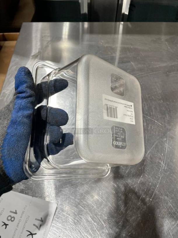 Winco Commercial 1/6 Size Polycarbonate Food Pans! Model: SP7604! 2X Your Bid! - Image 4 of 5