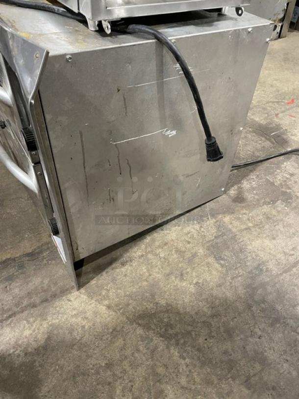 APW Wyott X-Pert Series Commercial Stainless Steel Electric Powered Free Standing Double Warming Drawer! Model:  HDDi-2-120-B-S SN: 813931406004! 120V 1 Phase! - Image 2 of 8