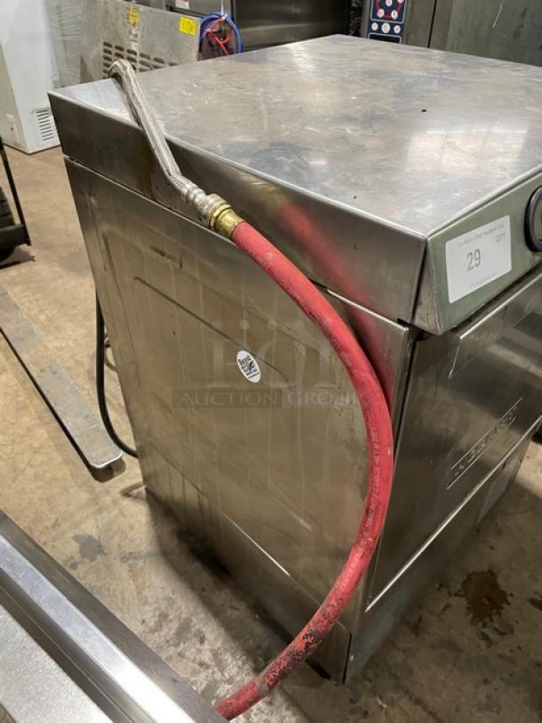 Hobart LX18 Series Commercial Stainless-Steel Heavy-Duty Undercounter Dishwasher! With Full Size Peg Rack! Model: LX18C SN: 23-1017-375! 120V 1 Phase! - Image 2 of 9