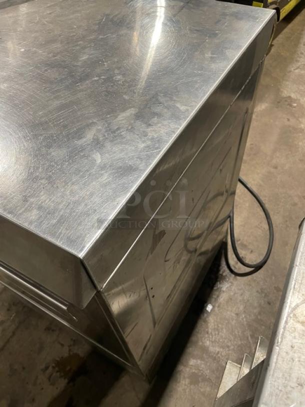 Hobart LX18 Series Commercial Stainless-Steel Heavy-Duty Undercounter Dishwasher! With Full Size Peg Rack! Model: LX18C SN: 23-1017-375! 120V 1 Phase! - Image 3 of 9