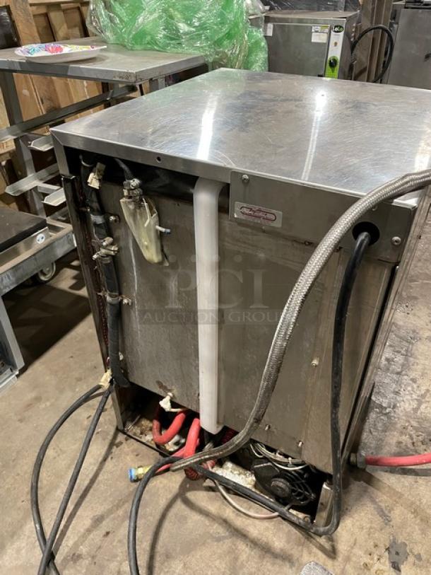 Hobart LX18 Series Commercial Stainless-Steel Heavy-Duty Undercounter Dishwasher! With Full Size Peg Rack! Model: LX18C SN: 23-1017-375! 120V 1 Phase! - Image 4 of 9