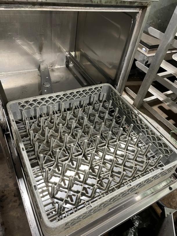 Hobart LX18 Series Commercial Stainless-Steel Heavy-Duty Undercounter Dishwasher! With Full Size Peg Rack! Model: LX18C SN: 23-1017-375! 120V 1 Phase! - Image 5 of 9