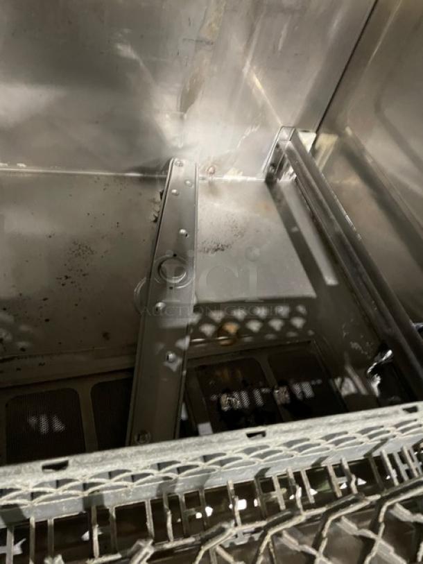 Hobart LX18 Series Commercial Stainless-Steel Heavy-Duty Undercounter Dishwasher! With Full Size Peg Rack! Model: LX18C SN: 23-1017-375! 120V 1 Phase! - Image 6 of 9