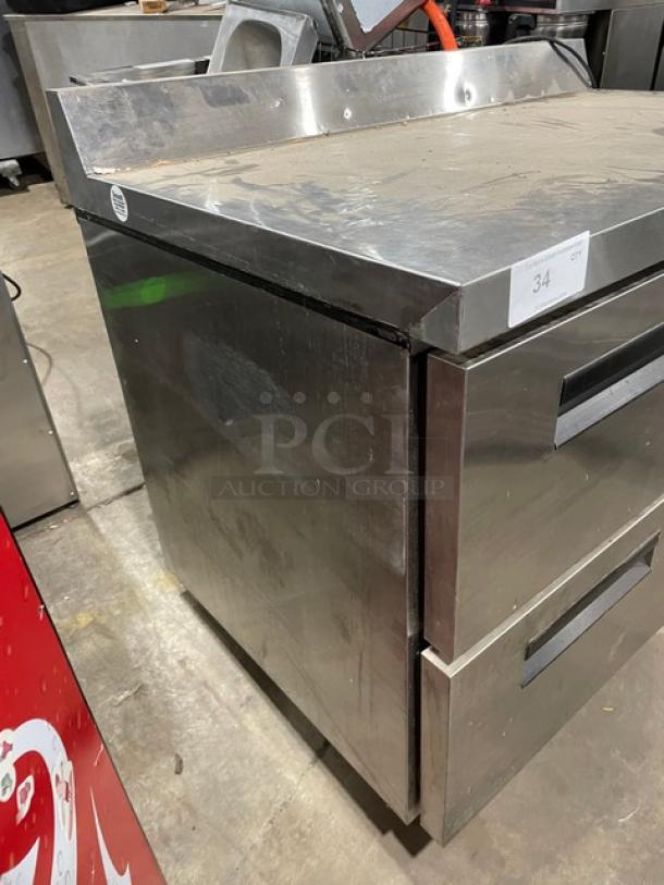Hoshizaki Commercial Stainless Steel 4 Drawer Worktop Freezer! With Back Splash! Model: CRMF48-WD4 SN: G50026D! 115V 1 Phase! On Casters! Unit Powers On, Does Not Get Cold! - Image 2 of 8