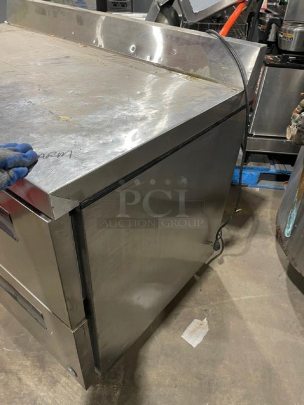 Hoshizaki Commercial Stainless Steel 4 Drawer Worktop Freezer! With Back Splash! Model: CRMF48-WD4 SN: G50026D! 115V 1 Phase! On Casters! Unit Powers On, Does Not Get Cold! - Image 3 of 8