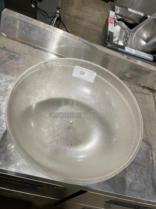 Commercial Round Polycarbonate Pebbled Serving/Salad Bowl! - Image 2 of 4
