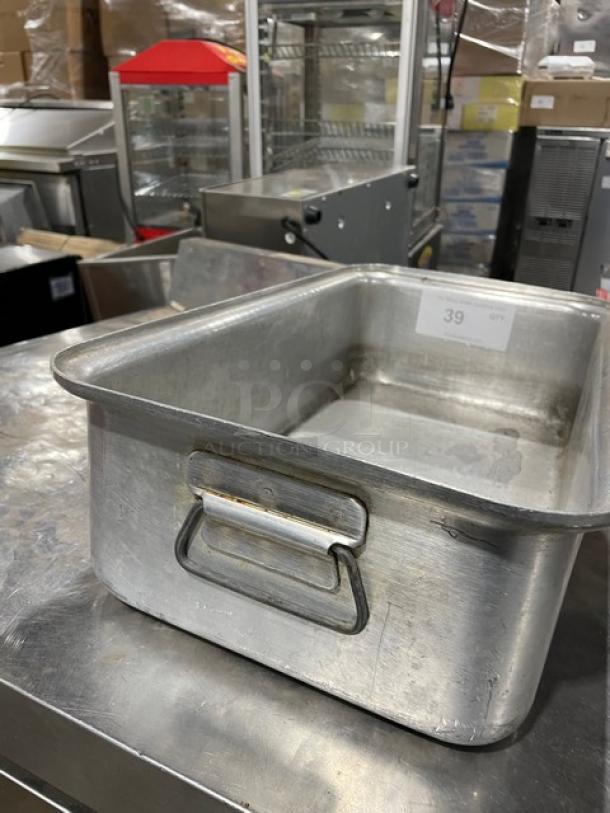 Commercial Aluminum Roasting Tray! With Handles! - Image 2 of 4