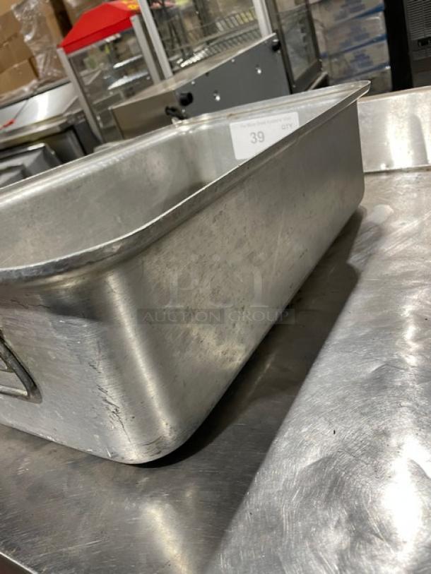 Commercial Aluminum Roasting Tray! With Handles! - Image 3 of 4