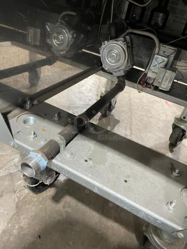 Connerton Commercial Stainless Steel Natural Gas Powered Deep Fat Fryer! With Back Splash & Fryer Basket Hanger! Model: CSG-F4-NAT SN: BK220405175! On Casters! - Image 8 of 8