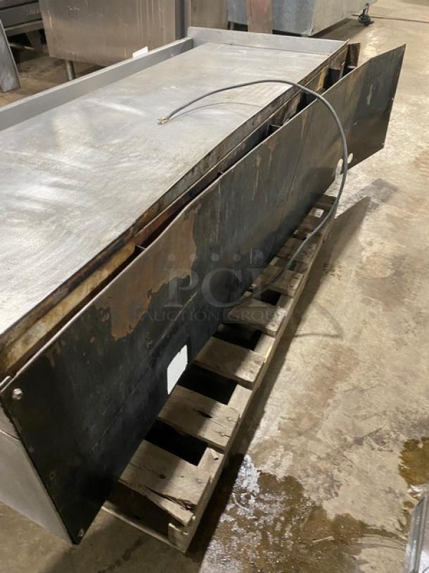 Wolf Commercial Stainless Steel Natural Gas Powered 72" Mirror Shine Polished Top Flat Griddle! With Thermostatic Controls! - Image 3 of 7