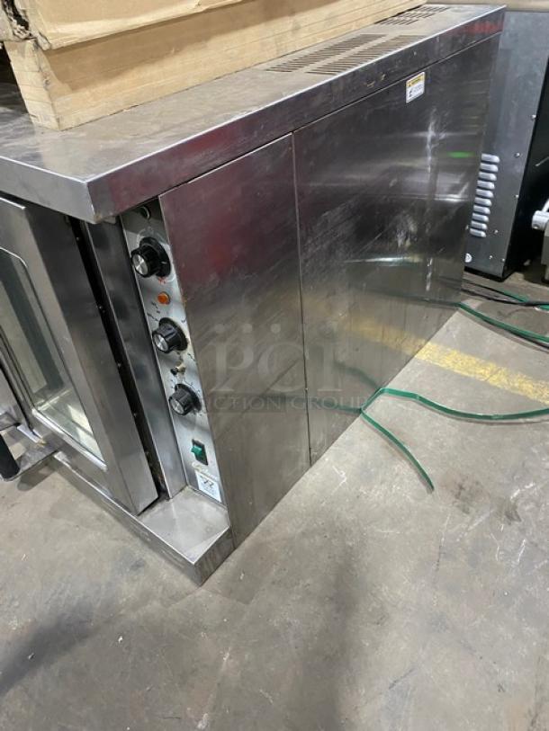Bakers Pride Cyclone Series Commercial Stainless Steel Electric Powered Single Stack Convection Oven! With Wire Oven Racks! Model: BCO-E1 SN: 5550119080027! 240V 1 Phase! - Image 2 of 8