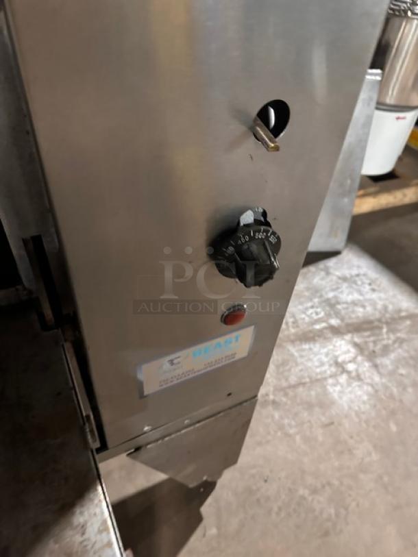 Montague HearthBake Series Commercial Stainless Steel Natural Gas Powered Double Deck Pizza Oven! Model: 3P-1 SN: 58-D-73628A! On Legs! 2X Your Bid Makes One Unit! - Image 8 of 10