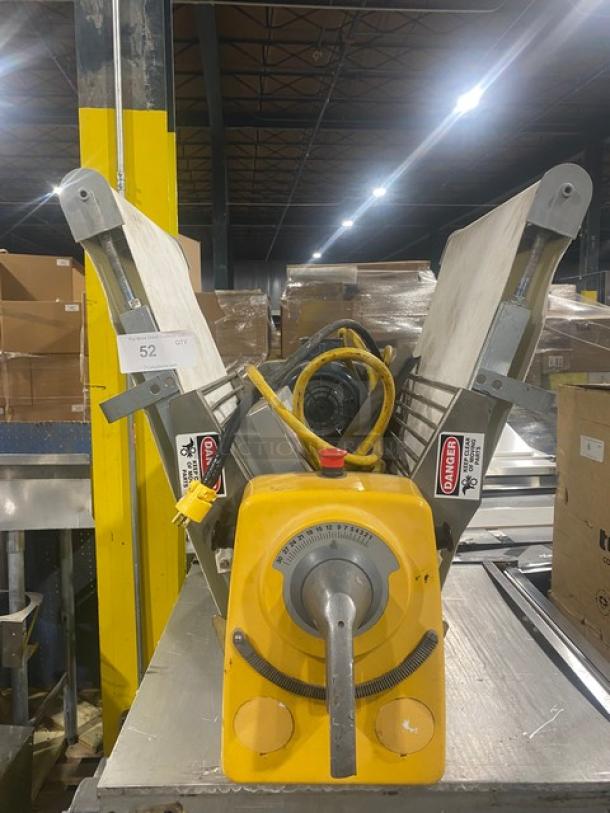 Sweet! Rondo Doge Commercial Tabletop Bench Dough/Pastry Sheeter! Model: STM513 SN: C5A411020! Working When Removed! - Image 1 of 9