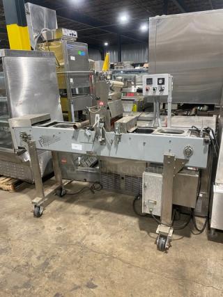 Form Plastics Commercial Stainless Steel Automatic Tray Sealing Machine! Model: AL-300X SN: 3X1103001! 120V 1 Phase!
