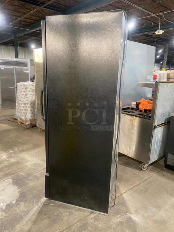 Master-Bilt BLG Plus Series Commercial Black Single Glass Door Reach In Freezer Merchandiser! Energy Star Certified! With Adjustable Wire Racks! Model: BLG-23-HGP SN: 196993 KEE01! 115V 1 Phase! - Image 3 of 8