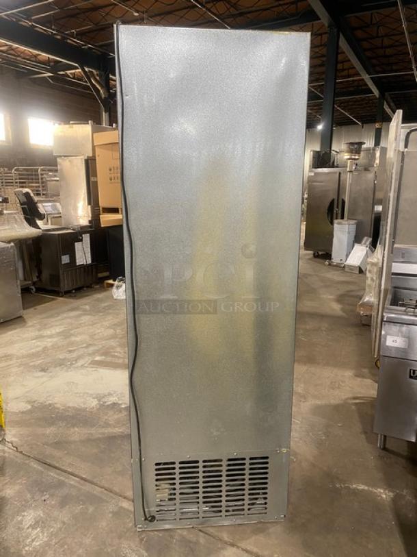 Master-Bilt BLG Plus Series Commercial Black Single Glass Door Reach In Freezer Merchandiser! Energy Star Certified! With Adjustable Wire Racks! Model: BLG-23-HGP SN: 196993 KEE01! 115V 1 Phase! - Image 4 of 8