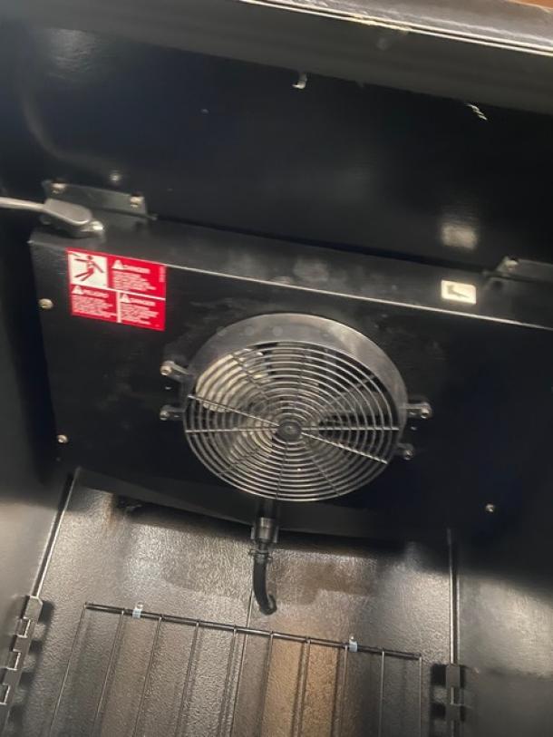 Master-Bilt BLG Plus Series Commercial Black Single Glass Door Reach In Freezer Merchandiser! Energy Star Certified! With Adjustable Wire Racks! Model: BLG-23-HGP SN: 196993 KEE01! 115V 1 Phase! - Image 6 of 8