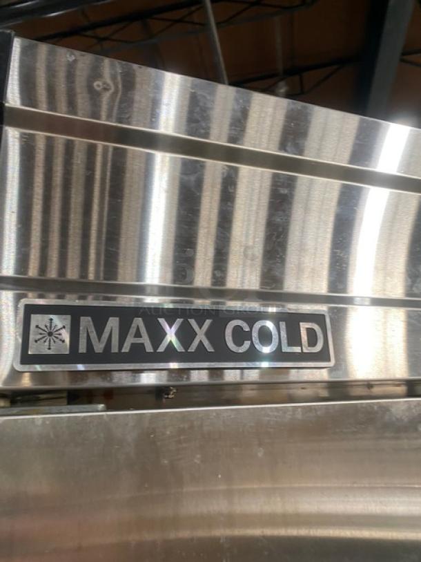 Maxx Cold Commercial Stainless Steel Solid 2 Door Reach In Freezer! With Poly Coated Wire Racks! Model: MXSF-49FDHC SN: 210010009! 115V 1 Phase! On Casters! - Image 8 of 9