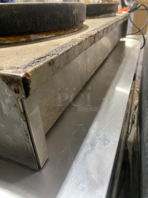 Krampouz Commercial Stainless Steel Electric Powered Countertop Dual Cast Iron Crepe Maker! Model: CECIJ40AT SN: 16062805005! 2x240V 1 Phase! - Image 4 of 8