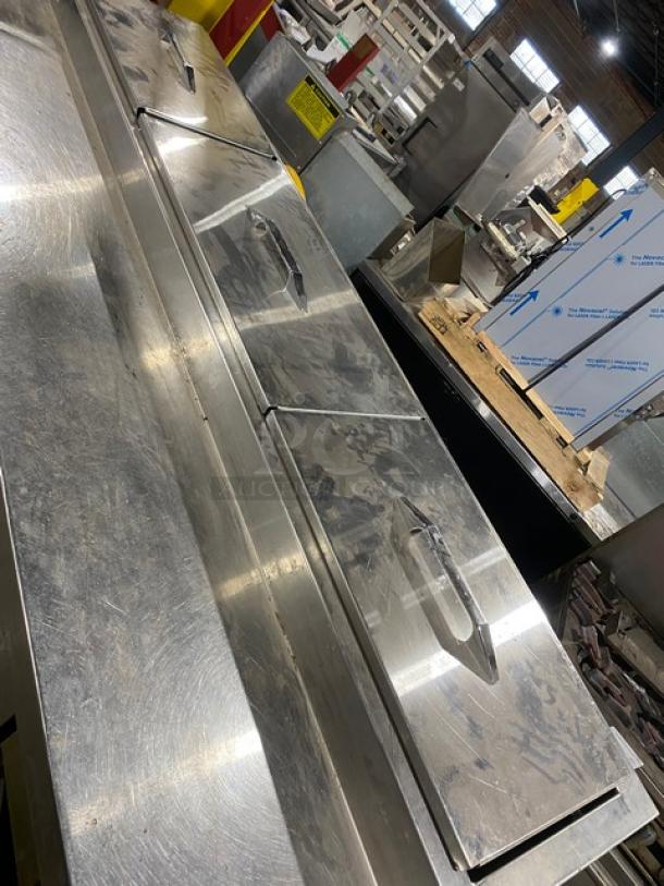 Randell Commercial Stainless Steel 2 Door/2 Drawer Refrigerated Mega Top Pizza Prep Table! With Poly Coated Wire Racks! Model: 51395PR SN: W 223453-1-1! 115V 1 Phase! On Casters! - Image 9 of 12