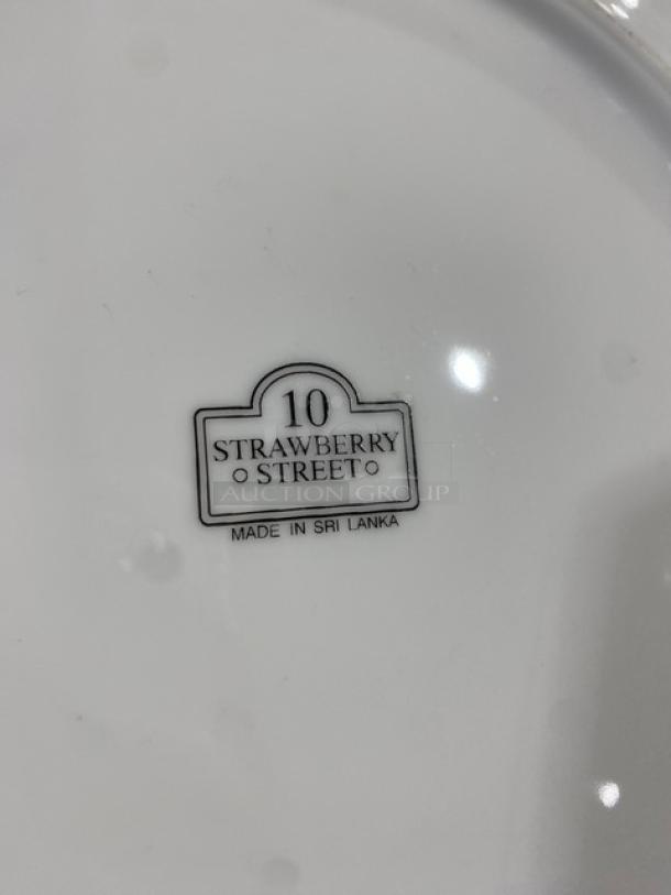 Lot Of Choice Polycarbonate Plate Covers & Strawberry Street Round White Dinner Plates! All One Money! - Image 8 of 8