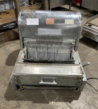 Berkel Commercial Stainless Steel Countertop Bread Slicer Machine! 115V 1 Phase!
