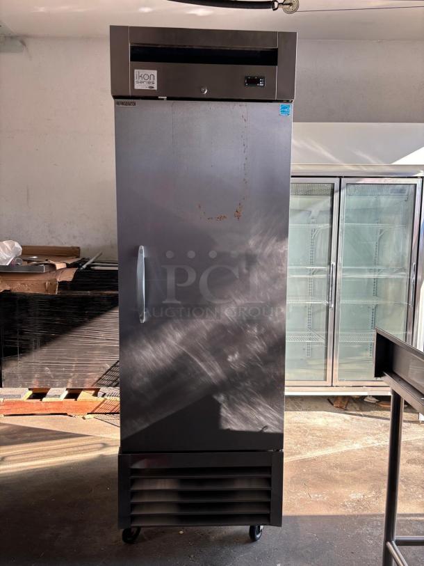 Ikon KB27R Single Door Bottom Mount Refrigerator TESTED AND WORKING - Image 1 of 5