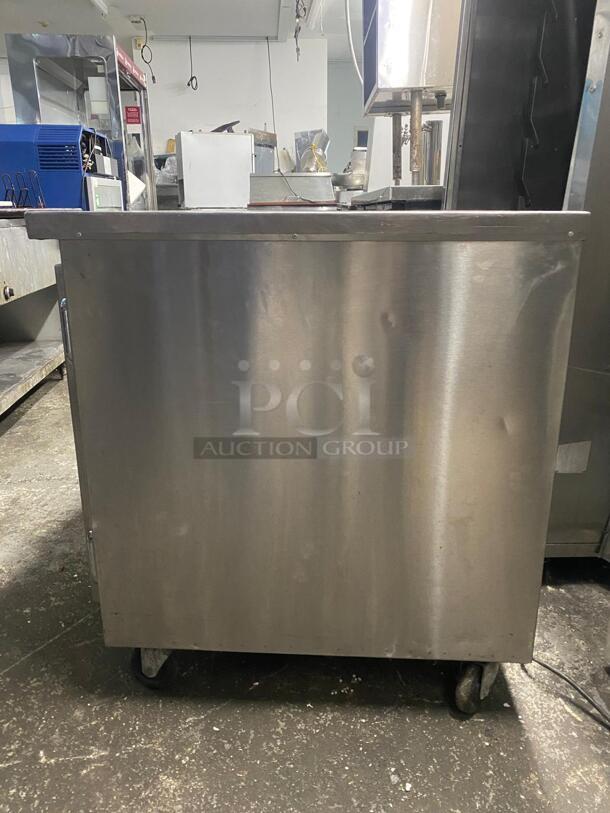 AMAZING Single Door Stainless Steel Commercial Refrigerator with Counter Top - Image 6 of 6