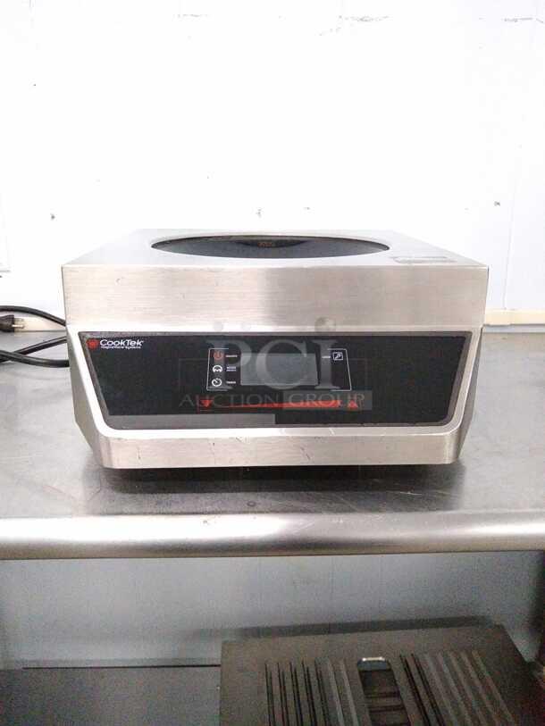 COOK TEK 1800 Watt COUNTERTOP INDUCTION WOK RANGE - Image 1 of 8