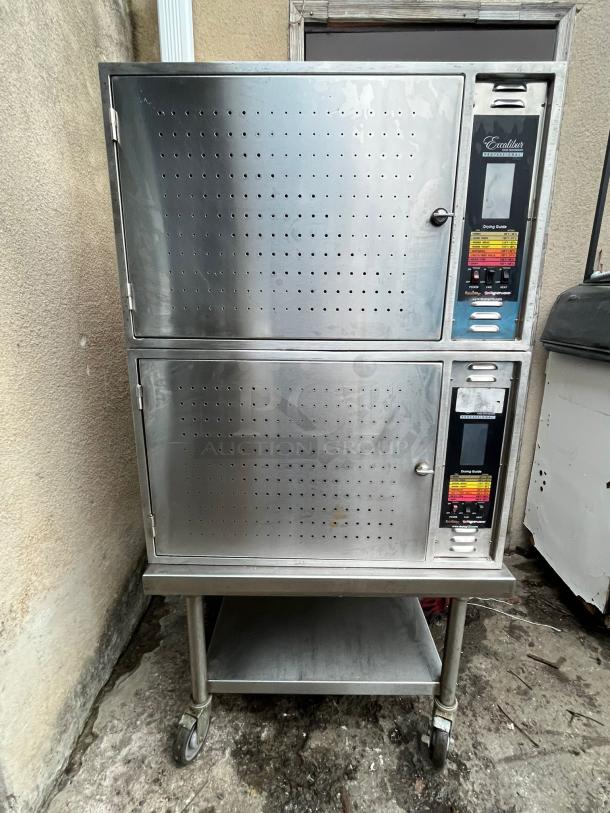 DOUBLE Stacked Excalibur Commercial FOOD DEHYDRATOR // STAINLESS STEEL - Image 1 of 6