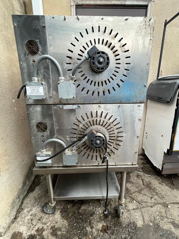 DOUBLE Stacked Excalibur Commercial FOOD DEHYDRATOR // STAINLESS STEEL - Image 3 of 6