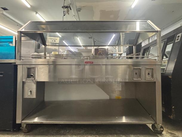 CHECK IT OUT - Heated Buffett Display, Stainless Steel - Image 1 of 3