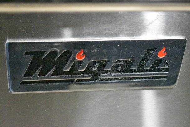 BRAND NEW! Migali C-RO8-LP Stainless Steel Commercial Propane Gas Powered 8 Burner Range w/ 2 Ovens and Back Splash on Commercial Casters. 184,000 BTU. Serial C-RO8-LPUSB200322081200920002 - Image 5 of 12