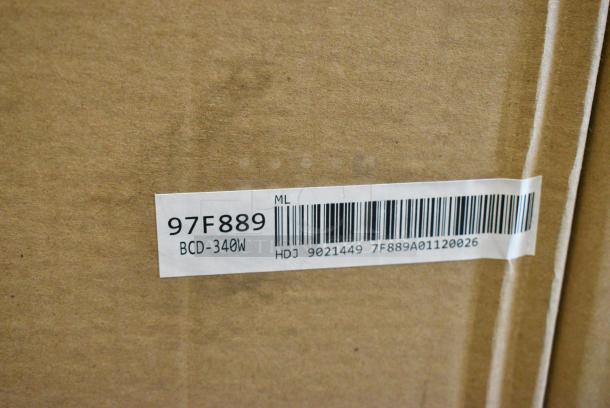 BRAND NEW! Migali BCD-340W MH-12 Cooler w/ Freezer. 115 Volts, 1 Phase. Serial 7F889A01120026. Tested and Working! - Image 3 of 3