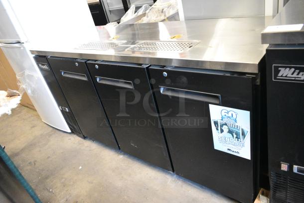 BRAND NEW! Migali C-DD72-3 Metal Commercial Direct Draw Kegerator w/ Beer Towers. 115 Volts, 1 Phase. Serial 6505332216010819. Tested and Working! - Image 2 of 11