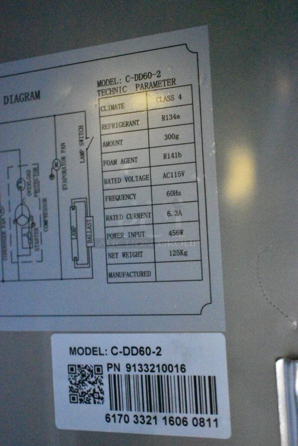 BRAND NEW! Migali C-DD60-2 Metal Commercial Direct Draw Kegerator w/ Beer Towers. 115 Volts, 1 Phase. Serial 6170332116060811. Tested and Working! - Image 7 of 7