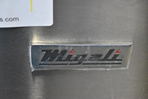 BRAND NEW!  2021 Migali C-F50-NG Stainless Steel Commercial Propane Gas Powered Deep Fat Fryer w/ 2 Metal Fry Baskets. 120,000 BTU. Serial C-F50-LPUSB200321051500920006 - Image 3 of 9